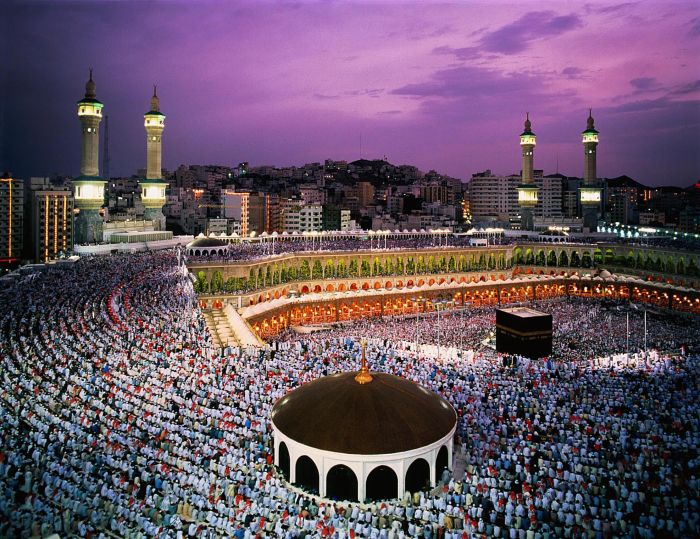 Islamic holy sites for pilgrims