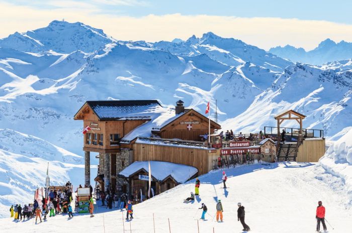 Luxury ski resorts in Europe